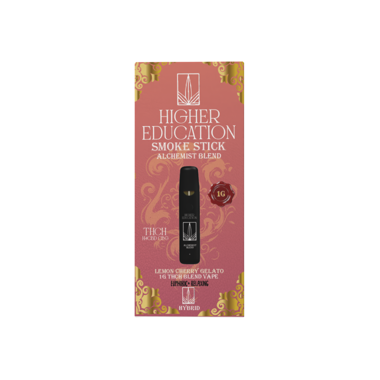 Higher Education 1g THCH Disposable Vape - Lemon Cherry Gelato (Hybrid)