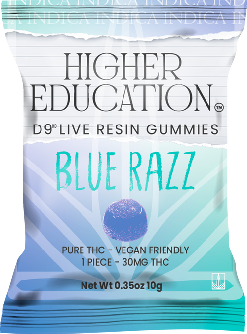 Higher Education 30mg Delta 9 Live Resin Gummies