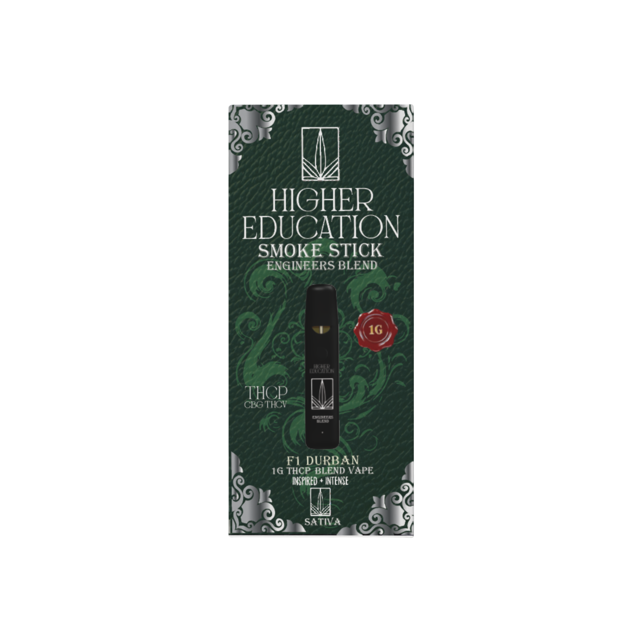 Higher Education 1g THCP Disposable Vape - F1 Durban (Sativa)