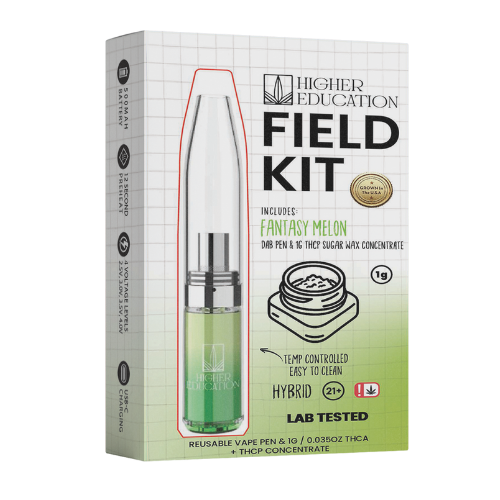 Higher Education Dab Field Kit 1G THCA Fantasy Melon (Hybrid)