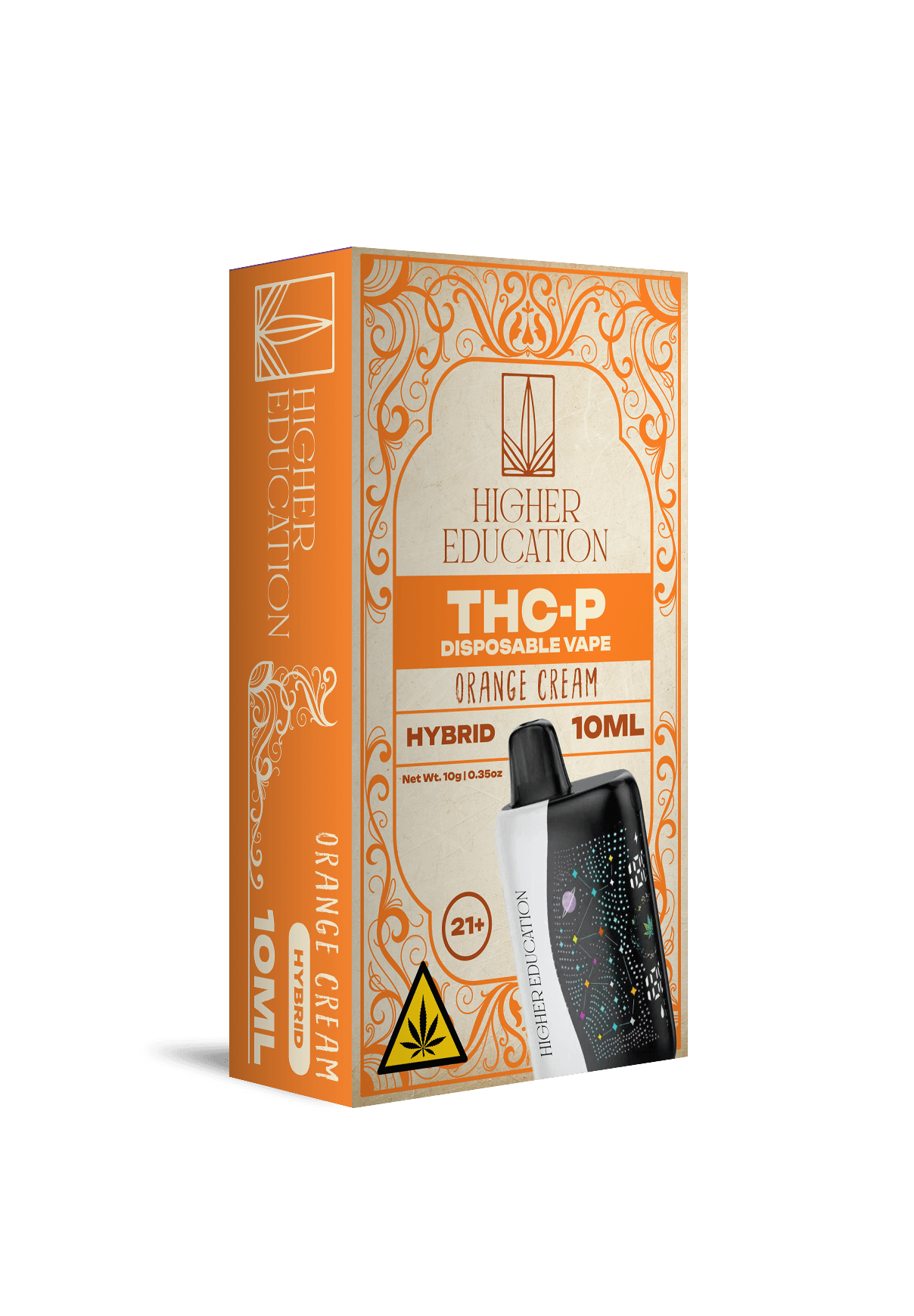 Higher Education 10g THCP Disposable Orange Cream (Hybrid)