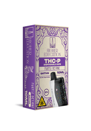 Higher Education 10g THCP Disposable Purple Octane (Sativa)
