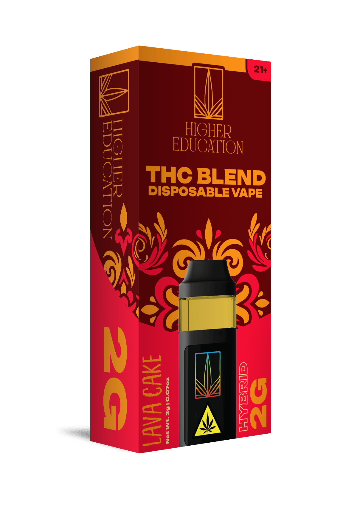 Higher Education 2g THC Blend Disposable Lava Cake (Hybrid)