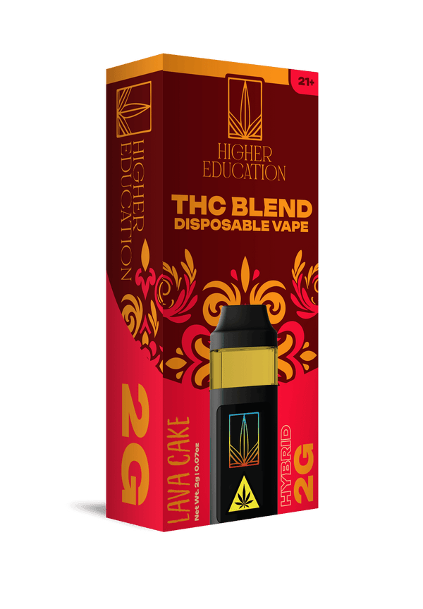 Higher Education 2g THC Blend Disposable Lava Cake (Hybrid)