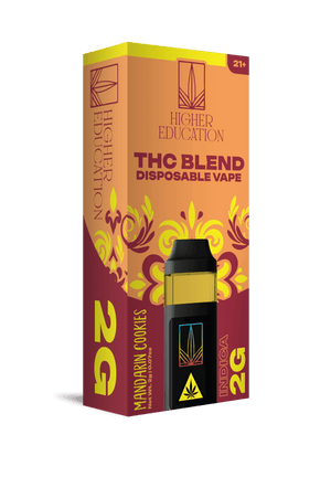 Higher Education 2g THC Blend Disposable Mandarin Cookies (Indica)