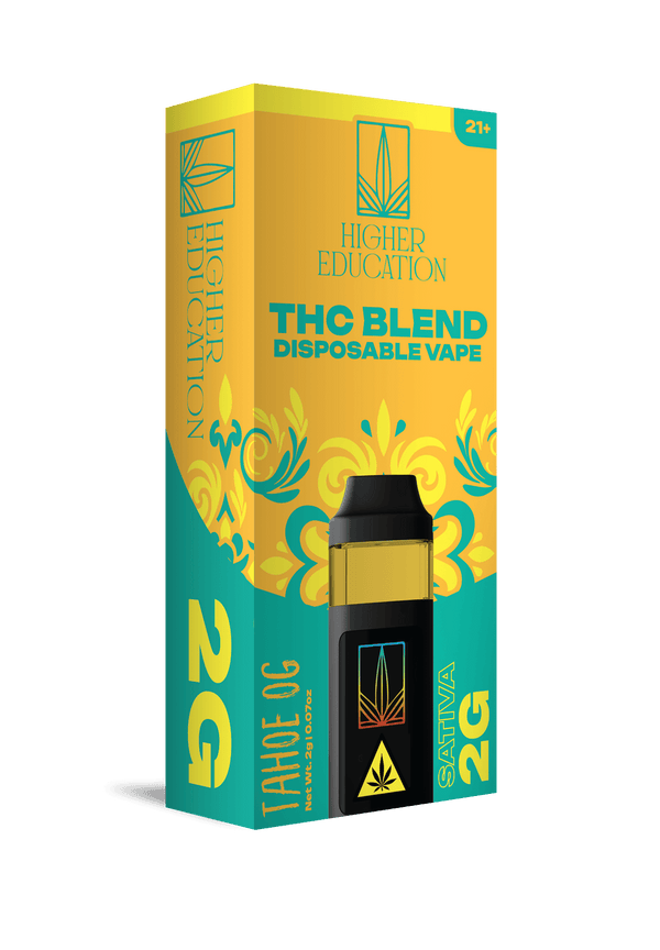 Higher Education 2g THC Blend Disposable Tahoe OG (Sativa)
