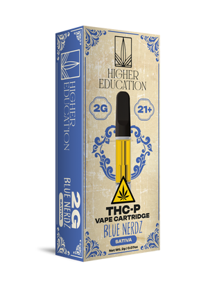 Higher Education 2g THCP Cartridge Blue Nerdz (Sativa)