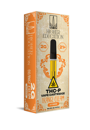 Higher Education 2g THCP Cartridge Orange Cream (Hybrid)