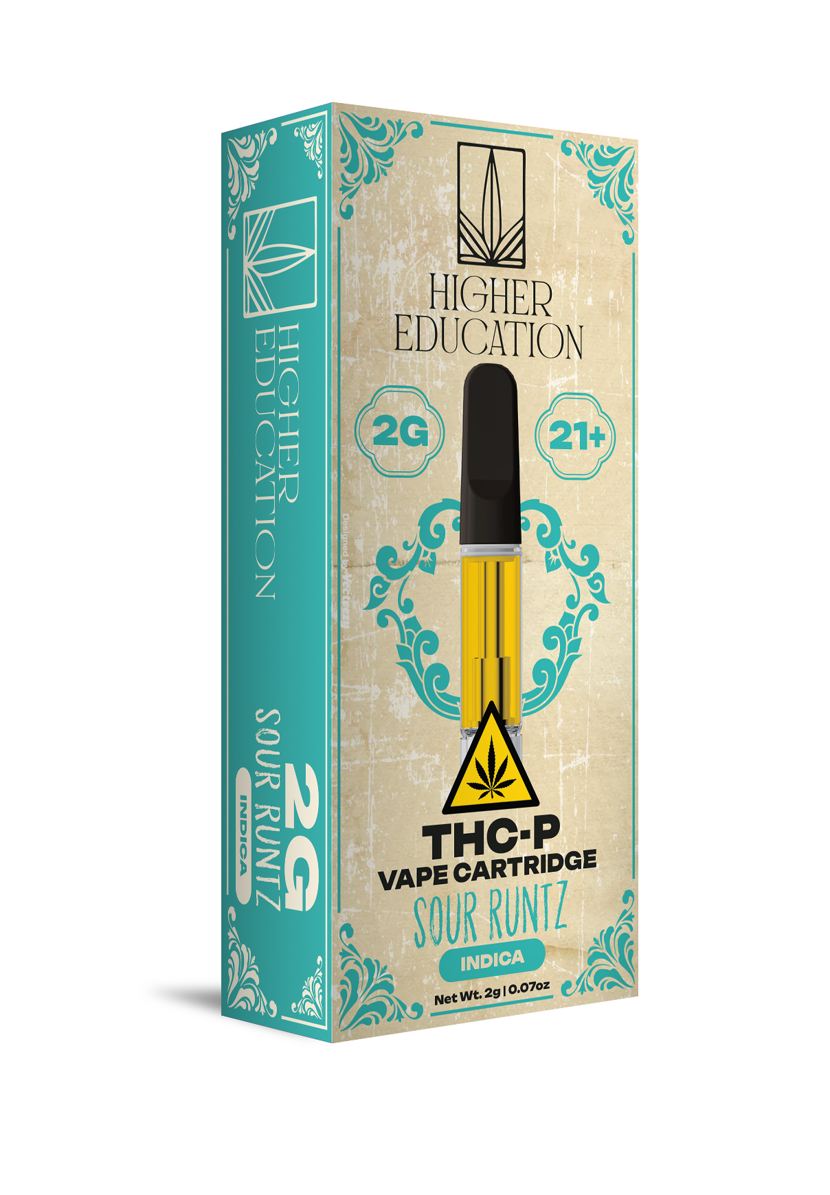 Higher Education 2g THCP Cartridge Sour Runtz (Indica)