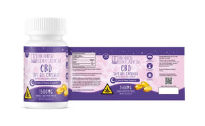 Higher Education 1500mg CBD Softgels (30ct)