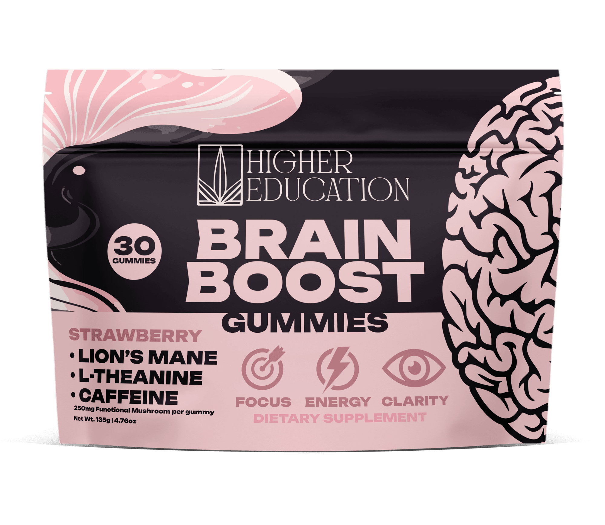 Higher Education Functional Mushroom Brain Boost Gummies