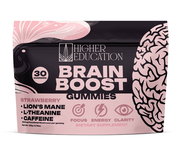 Higher Education Functional Mushroom Brain Boost Gummies