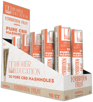 Higher Education Pure CBD 2g Hashholes - Forbidden Fruit (Indica) 1ct