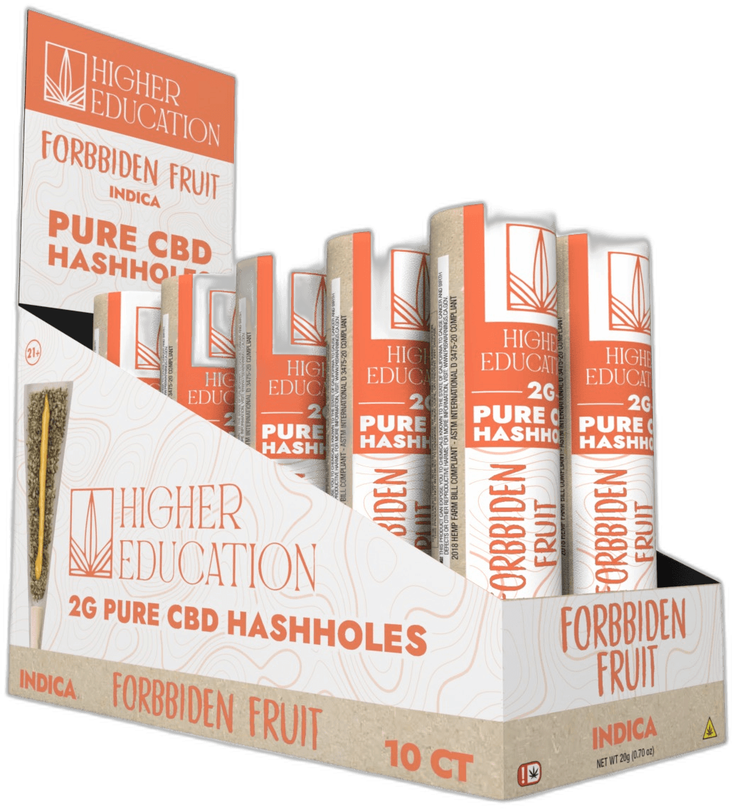 Higher Education Pure CBD 2g Hashholes - Forbidden Fruit (Indica) 1ct