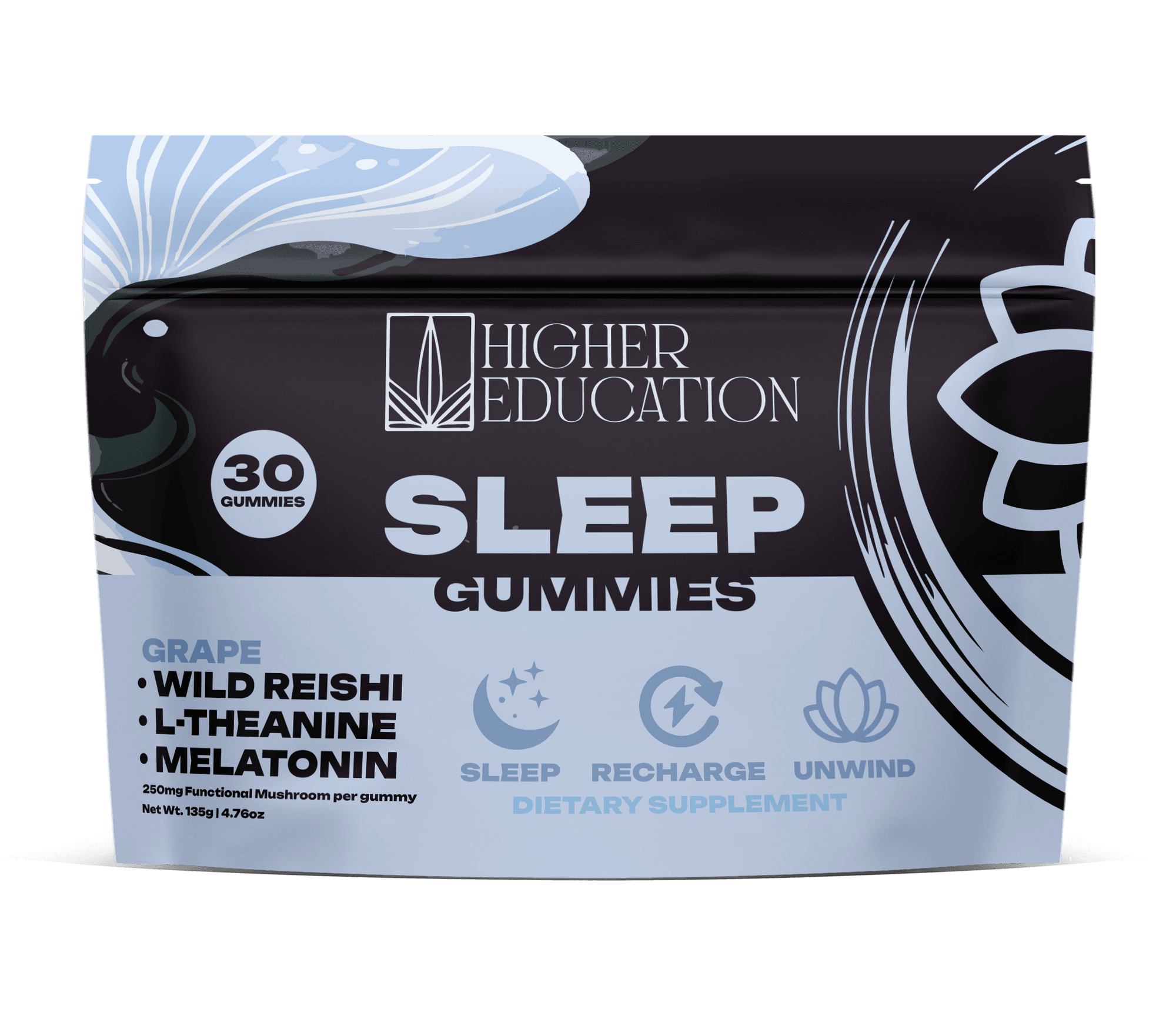 Higher Education Functional Mushroom Sleep Gummies