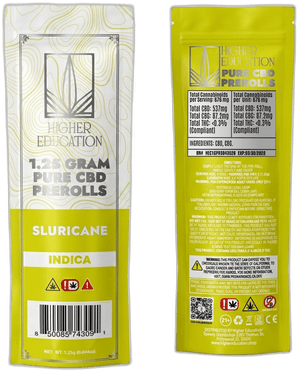 Higher Education Pure CBD 1.25G Preroll Slurricane